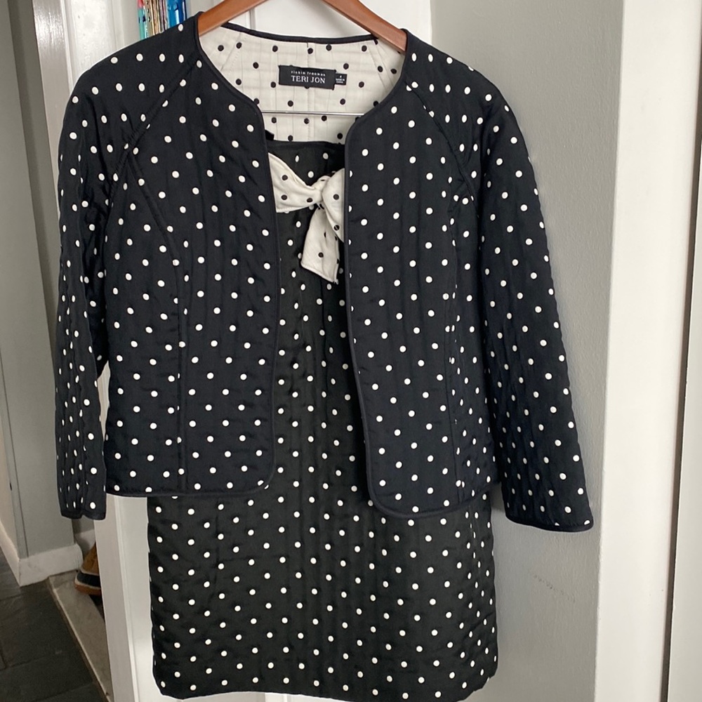 Chic and unique skirt and cropped jacket Terri Jon